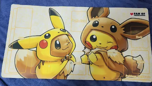 Fan of Pikachu & Eevee Japanese Playmat
